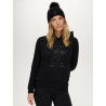 Sudadera con capucha Estelle para mujer con strass Tommy Hilfiger Equestrian - Negro