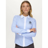 Camisa Perkins para mujer de rayas elásticas Tommy Hilfiger Equestrian - Multi