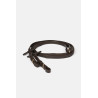 Durasoft Grip riendas Horze - Marrón / latón