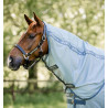 Cubrecuello antimoscas Horseware Amigo Bug Rug - Azul jaspeado / azul / plateado