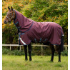 Manta para caballo Horseware Amigo® Bravo 12 Plus 250g 1200D - Burdeos / marino / gris titanio
