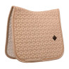 Manta de silla full brillante jumping violeta pony Kentucky - Beige