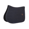Manta de silla full brillante jumping violeta pony Kentucky - Azul marino oscuro