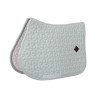 Manta de silla full brillante jumping violeta pony Kentucky - Azúl claro