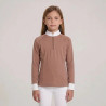 Camisa de concurso clásica para niña de manga larga con glitter Rosa viejo talla 160 niño - Rosa viejo