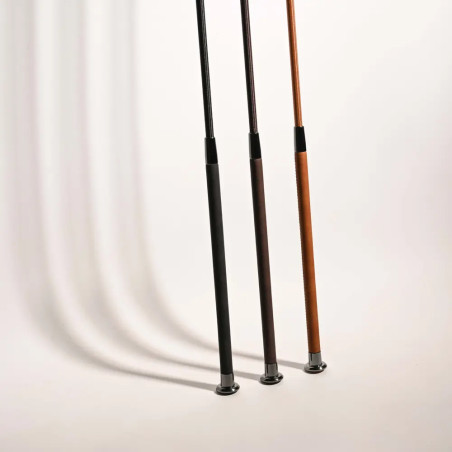Fusta de trabajo Guidance con empuñadura de cuero marrón claro 180 cm