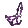 Cabezada y ramal HKM Hobby Horsing Basic - Lila oscuro
