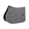 Manta de silla full brillante jumping violeta pony Kentucky - Gris