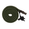 Ramal Montalcino- con mosquetón de seguridad HKM - Verde oliva