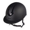 Casco de montar Illusion Basic- HKM - Negro / negro