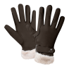 Guantes de equitación ELT Saint Moritz - Café exprés