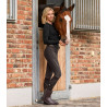 Legging térmico de equitación ELT Rena para mujer - Café exprés