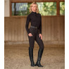 Pantalón de equitación ELT Comfort Ride Glam para mujer - Café exprés