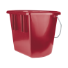 Cubo multifunción Waldhausen 20 L - Rojo cereza