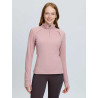 Forro polar con cuello de cremallera LeMieux Frances para mujer - Rosa silvestre