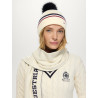Gorro Dean Pom Pom Tommy Hilfiger Equestrian - Crudo