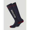 Calcetines de montar Drexel College Tommy Hilfiger Equestrian - Rojo regata