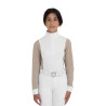 Polo de concurso para niña con perforaciones Equestro niño - Adoquín