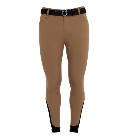 Pantalones de hombre slim fit con grip en la rodilla Equestro