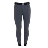 Pantalones de hombre slim fit con grip en la rodilla Equestro - Asfalto