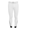 Pantalones de hombre slim fit con grip en la rodilla Equestro - Blanco