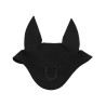 Capucha de tejido técnico con logotipo en contraste Equestro - Negro