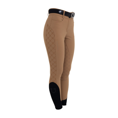 Pantalones mujer tiro alto full grip monograma Equestro
