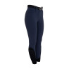 Pantalones de mujer full grip de cintura alta en tejido técnico biestirable Equestro - Americana marina