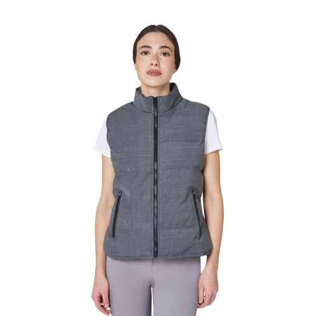 Chaleco acolchado de lana para mujer Equestro