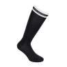 Calcetines de mujer con inserciones de Lurex Equestro - Negro