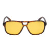 Gafas de sol deportivas polarizadas modelo Solaris Equestro - Marrón carey brillante / fotocromático amarillo