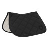 Mantilla de salto con acolchado de rombos y logo bordado Equestro - Negro