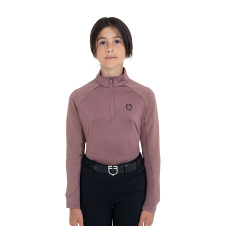 Capa base infantil unisex de tejido técnico Equestro