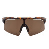 Gafas de sol deportivas polarizadas modelo Soleil Equestro - Marrón brillante / marrón