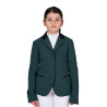 Chaqueta infantil unisex de concurso con cremallera y botones - Bosque de pinos