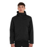 Softshell hombre línea Foldable - Negro