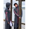 Parka impermeable Le Sabotier Calimero mujer - Marino