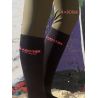 Calcetines Le Sabotier 2 pares - Negro / coral
