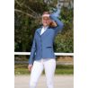 Chaqueta de concurso Le Sabotier Colette mujer - Índigo vintage