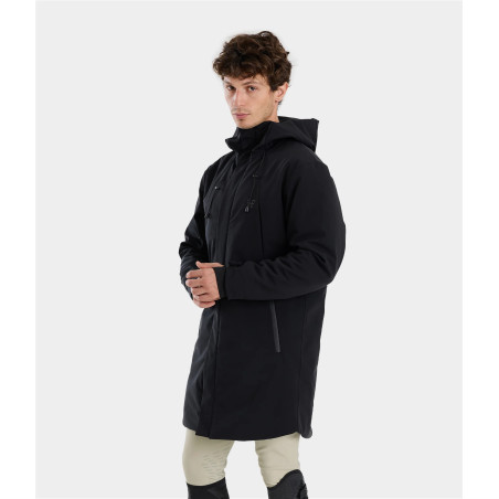 Abrigo integral cálido largo de equitación para hombre Horse Pilot