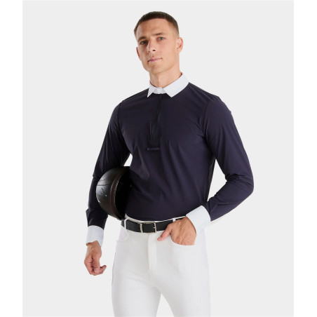 Aeris camisa de competición de equitación de manga larga para hombre Horse Pilot