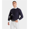 Aeris camisa de competición de equitación de manga larga para hombre Horse Pilot - Noche oscura
