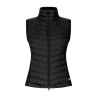 Chaleco híbrido sin mangas para mujer KLMona Kingsland - Negro