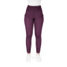 Legging Je t'aime EQUITHÈME - Neva - Ciruela