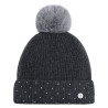 Gorro Beanie Imperial Riding Belle Sparkle para mujer - Gris oscuro mezcla