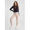 Pantalón de equitación térmico Horze Grand Prix Pro con grip integral para mujer - Atmósfera