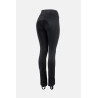 Eydis Pantalón jodhpur de equitación para mujer con asiento de ante sintético Horze - Negro