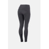 Tara 2.0 Mallas de equitación para mujer de talle alto con grip total Horze - Gris oscuro
