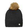 Gorro con pompón con brillo Mountain Horse - Negro