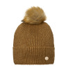 Gorro con pompón con brillo Mountain Horse - Oro otoñal